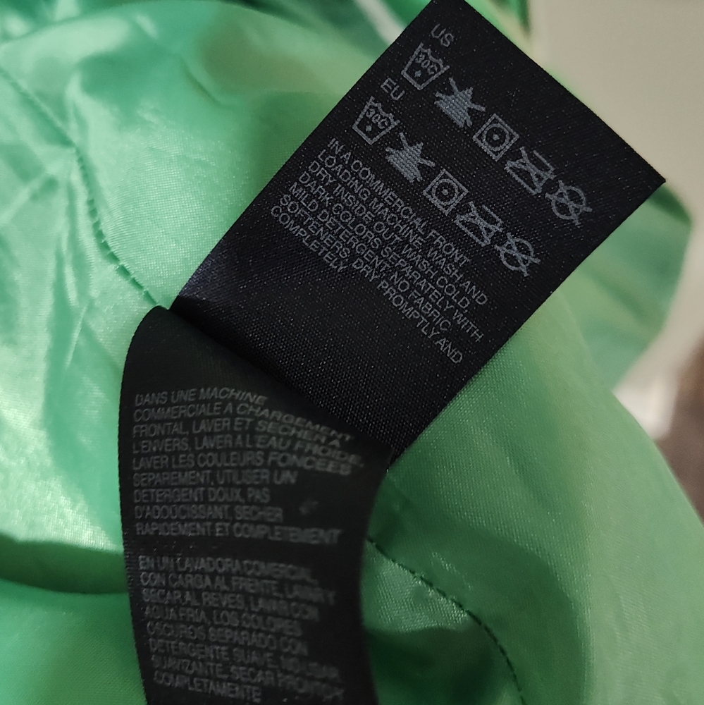 Tommy Hilfiger Women's Kelly Green Double Breasted Belted Trench Coat, Size S - Picture 11 of 11